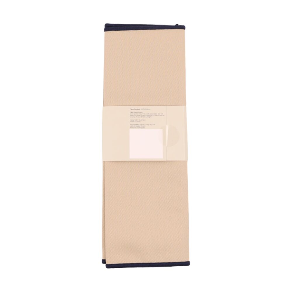 4pc Bas Phillips Essentials Cotton Placemat Set Table Linen Beach 33x35cm