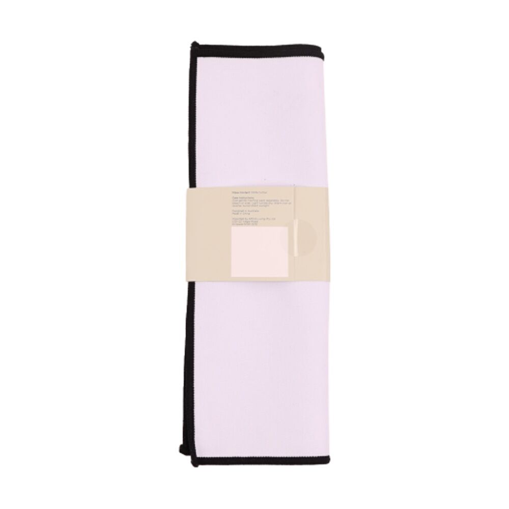 4pc Bas Phillips Essentials Cotton Placemat Set Table Linen White 33x35cm