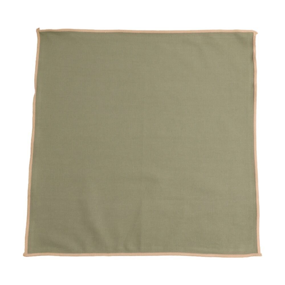 2x 4pc Bas Phillips Essentials Cotton Napkin Set Table Linen Sage 45x45cm