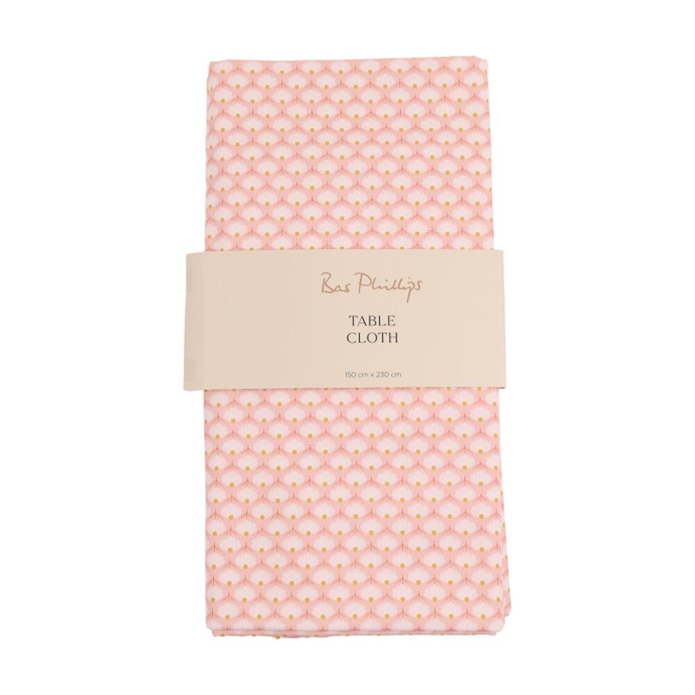Bas Phillips Printed Linen Looks Table Cloth Daisy MED 140x230cm