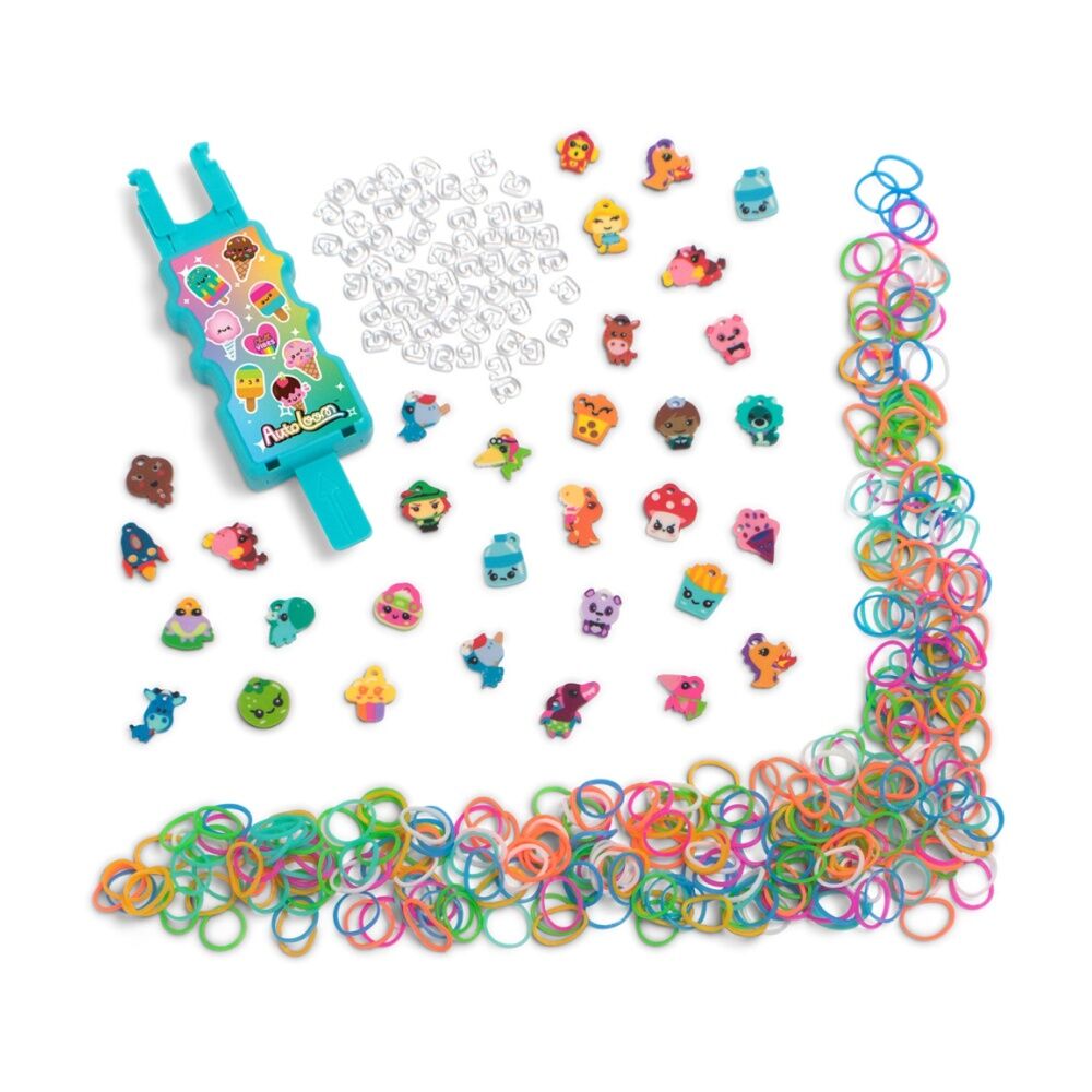 4x Rainbow Loom Loomi-Pals Auto Bracelet Craft Kit Set 7Y+ 382pc
