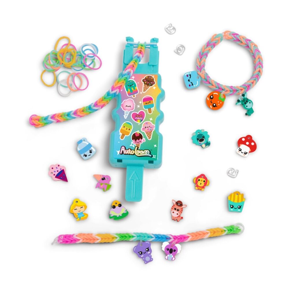 4x Rainbow Loom Loomi-Pals Auto Bracelet Craft Kit Set 7Y+ 382pc