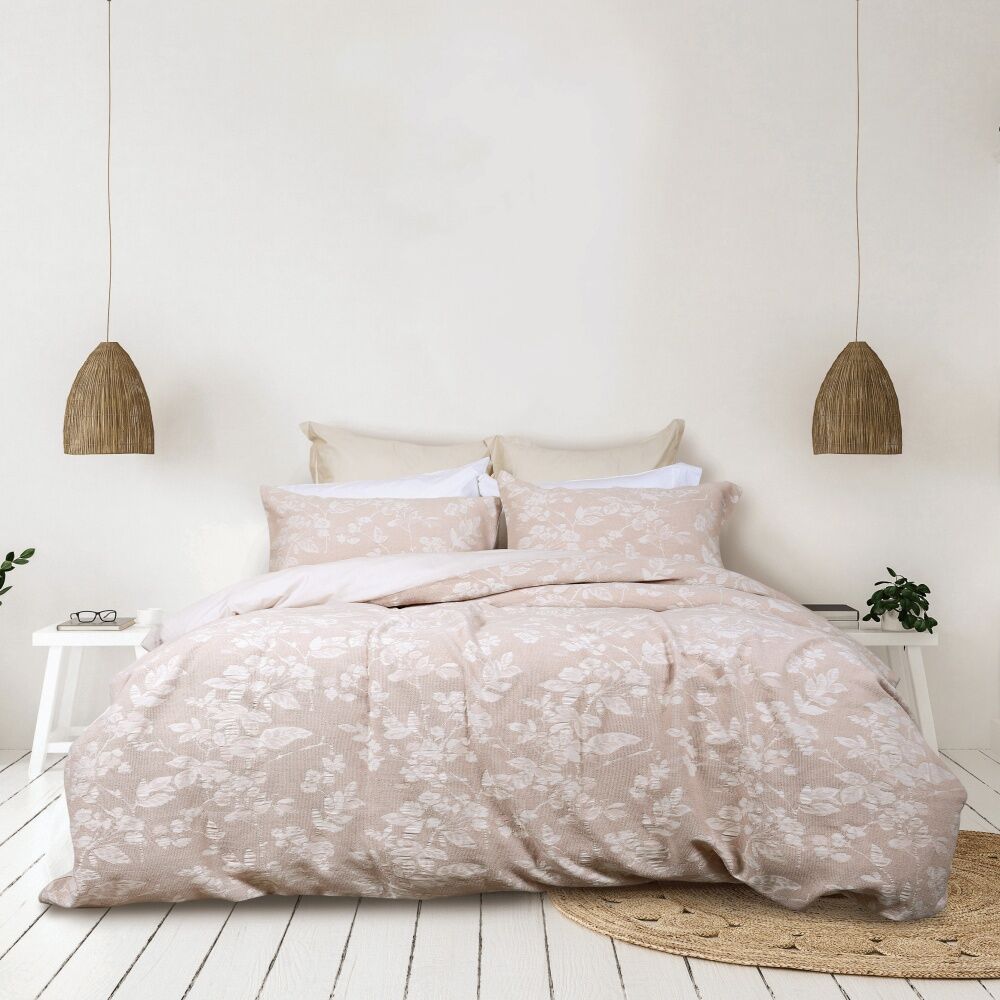 Bas Phillips Willow Cotton Jacquard Duvet/Quilt Cover Set Birch