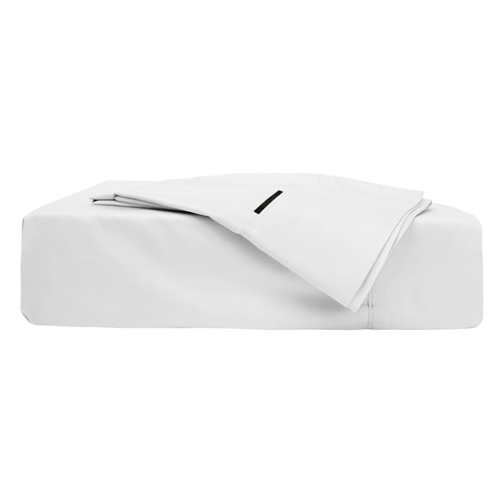 Bas Phillips Bamboo Cotton 400TC Home Bedding Sheet Set w/Pillowcase White