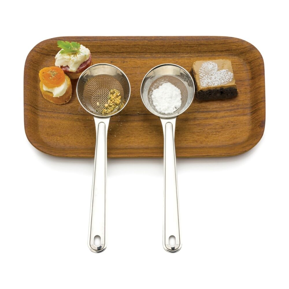 2pc R.S.V.P. Mini Sifters Fine And Coarse Mesh Kitchen Utensil Set 13x18cm