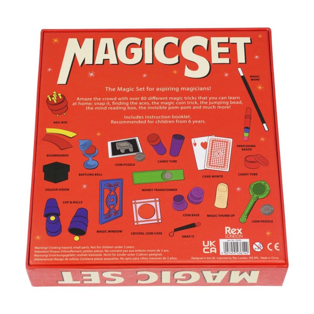 Rex London Magic Set 80+ Tricks Creative Illusions Activity Kit 6y+