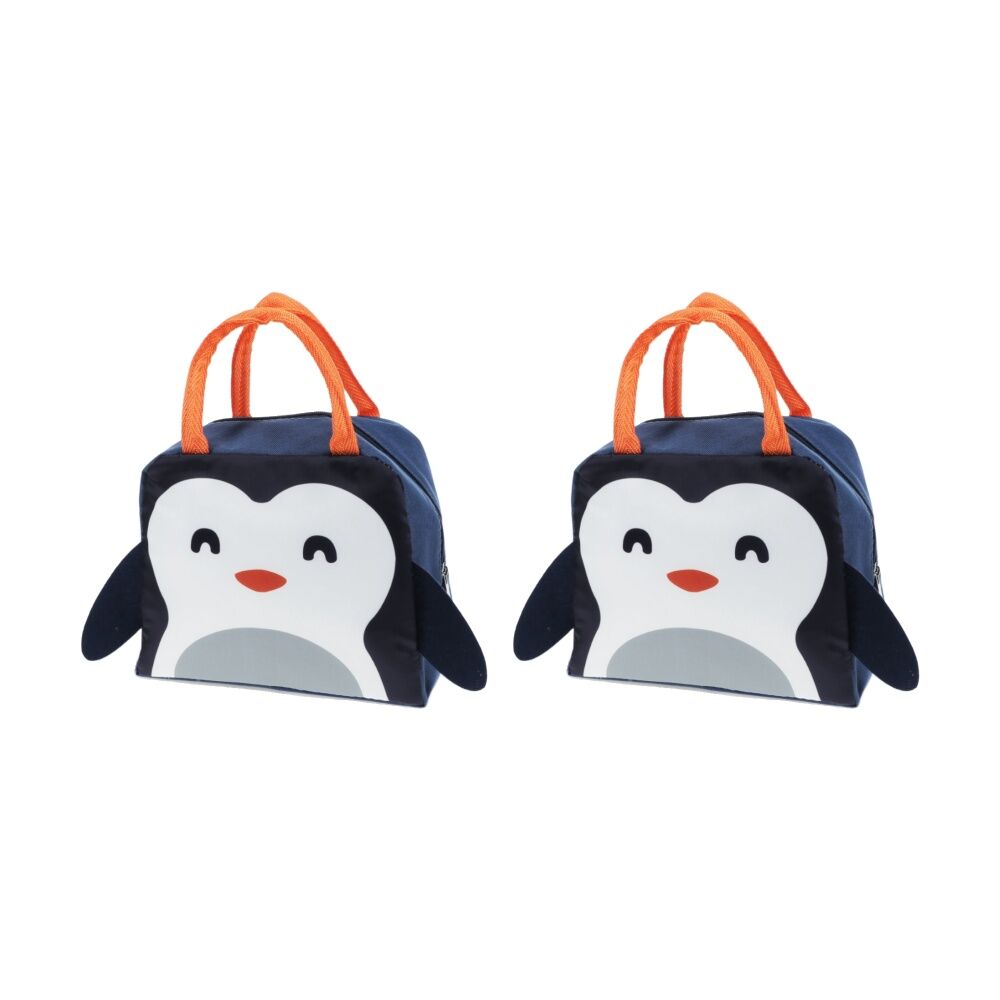2PK Rex London Children's Insulated Lunch Bag Lunch-Box Accessory Penguin