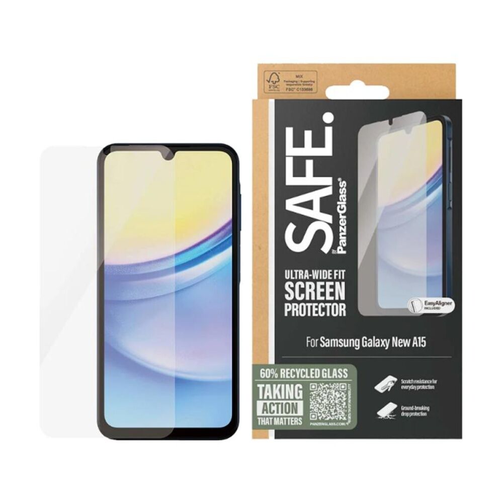 2PK Panzer Safe by UltraWide Fit SP - Samsung Galaxy A16 Transparent