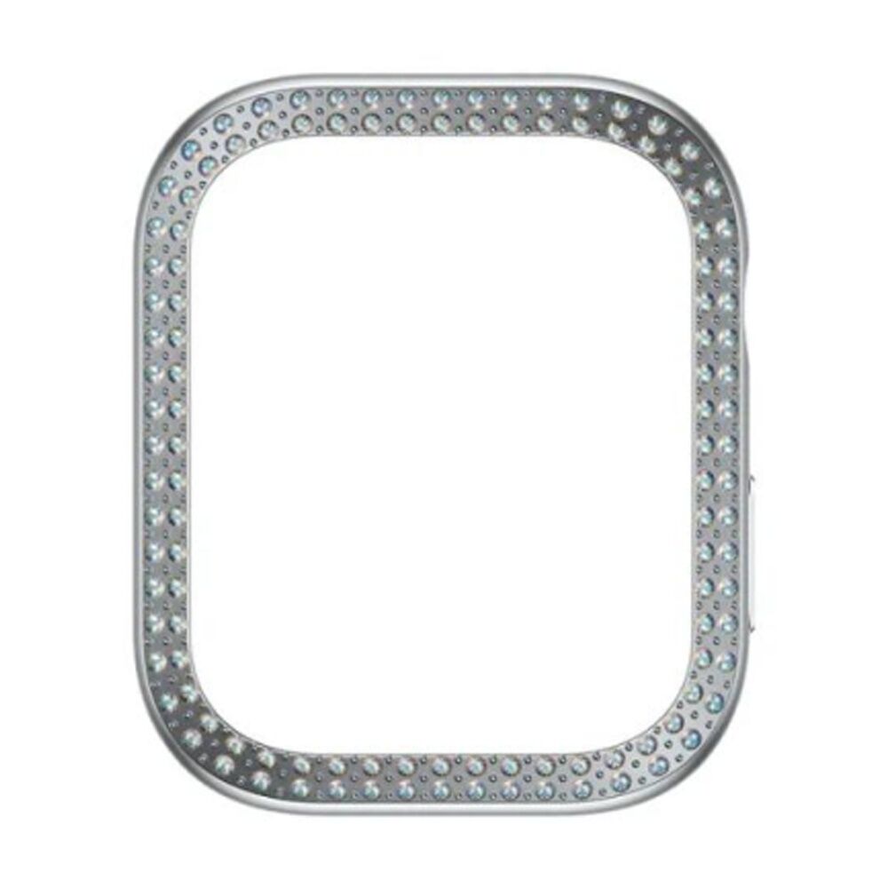 Panzer Safe by Bling Bumper - Apple Watch (41mm) Crystal Protective Case Silver