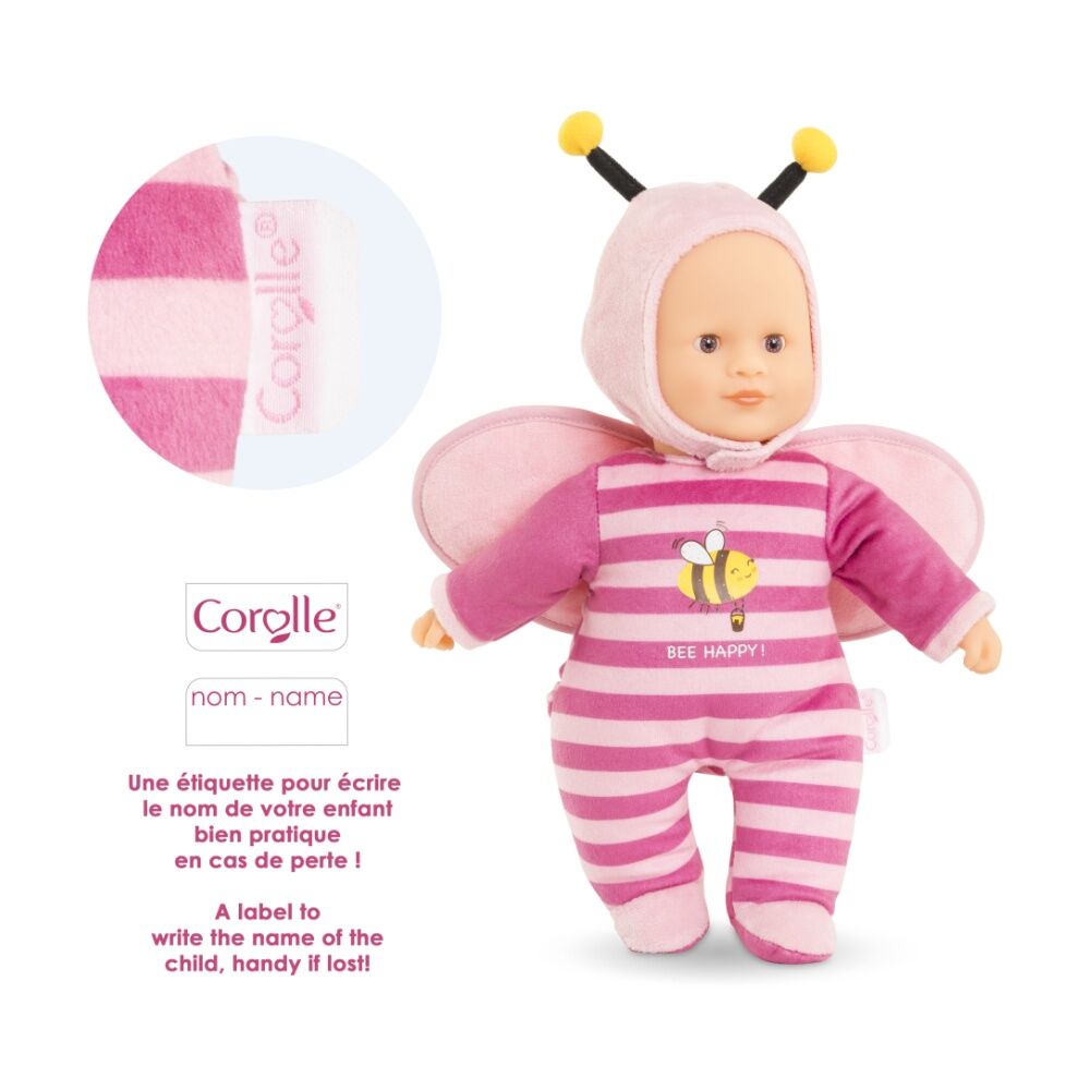 Corolle Mdc Sweet Heart Bee Baby Doll Vanilla Scent Soft Body 12in