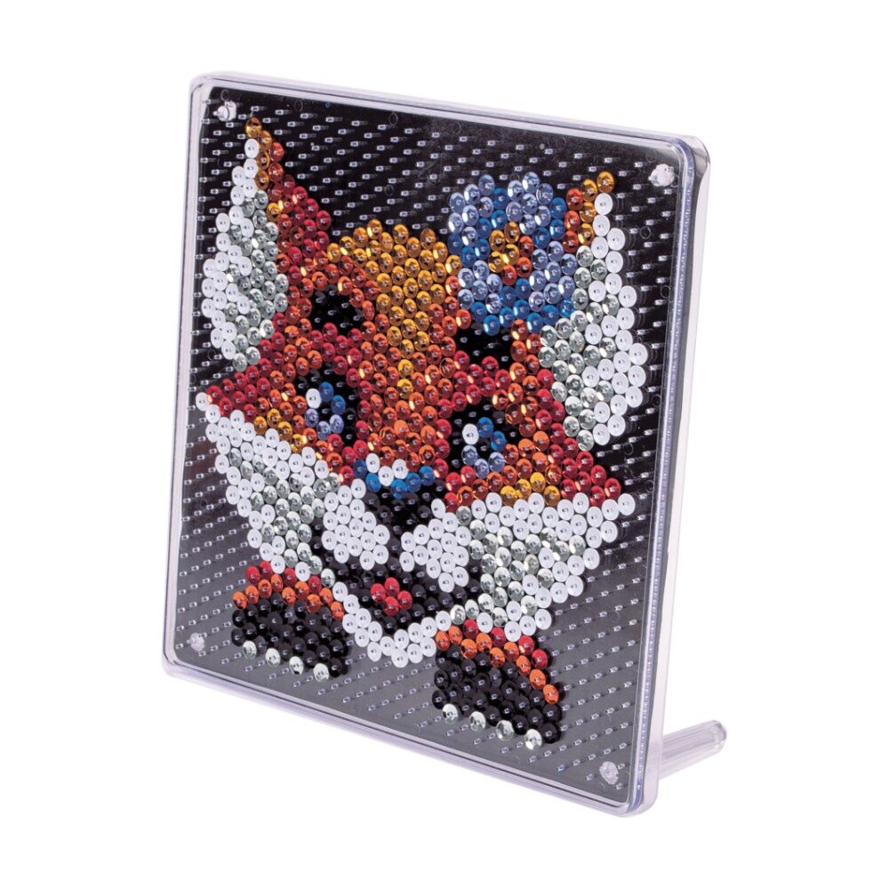 Simba Art & Fun Sequin Fox Craft Kit Glittery Creative Kids 3y+