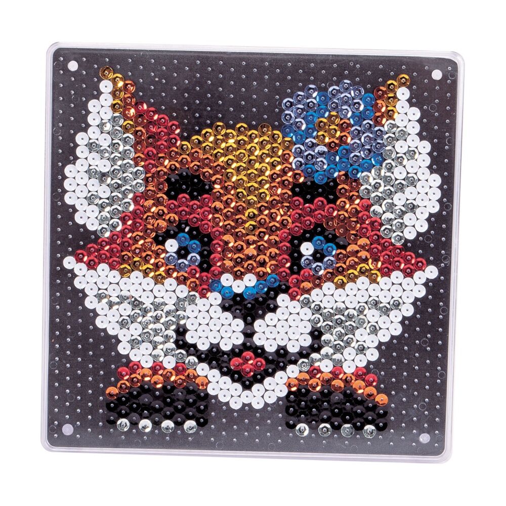 Simba Art & Fun Sequin Fox Craft Kit Glittery Creative Kids 3y+