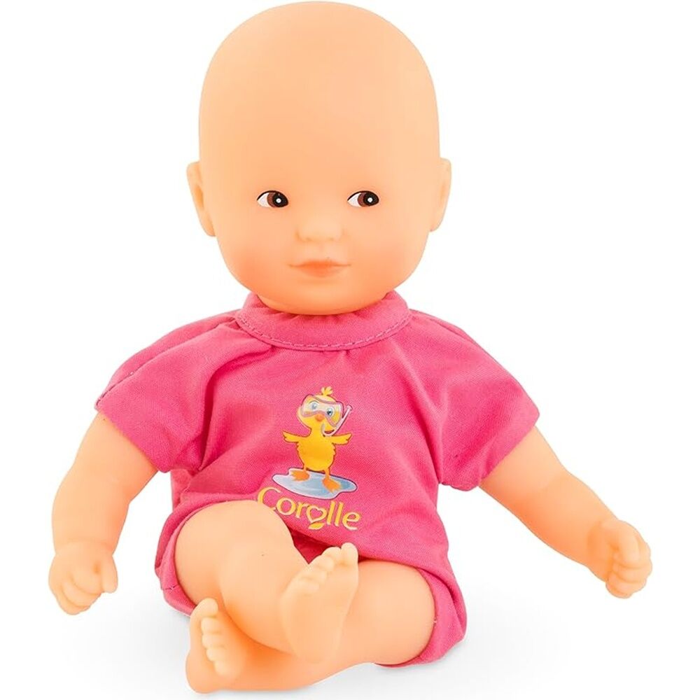 Corolle Mpp Mini Bath Pink Baby Doll Vanilla Scent Water Play 8in