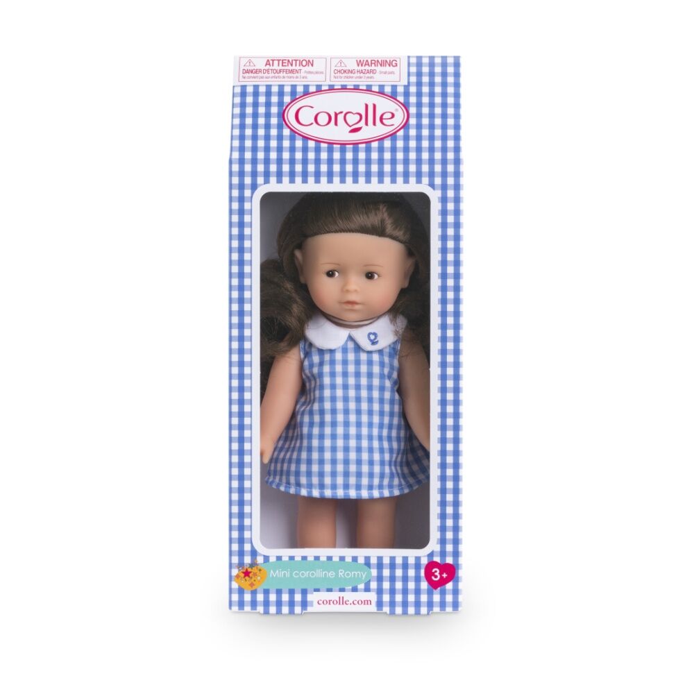 Corolle Ltc Mini Corolline Romy Brune Doll Vanilla Scented Brown Eye 8in