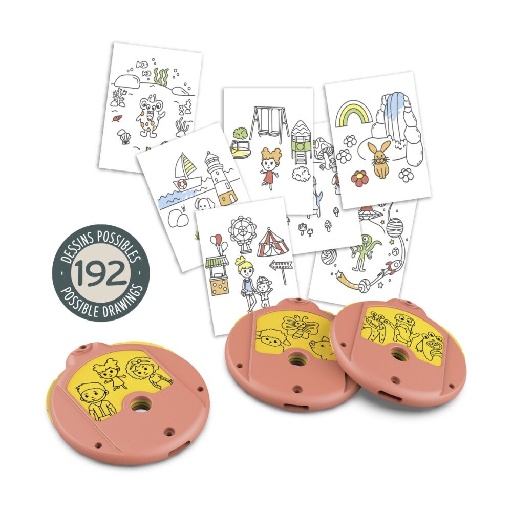 Smoby Drawing Light Projector With 192 Different Designs Creative Toy