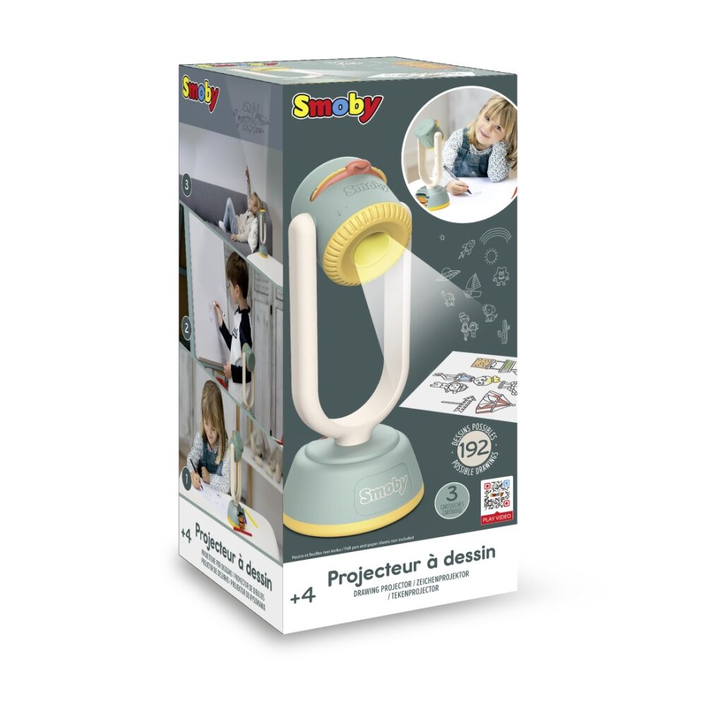 Smoby Drawing Light Projector With 192 Different Designs Creative Toy