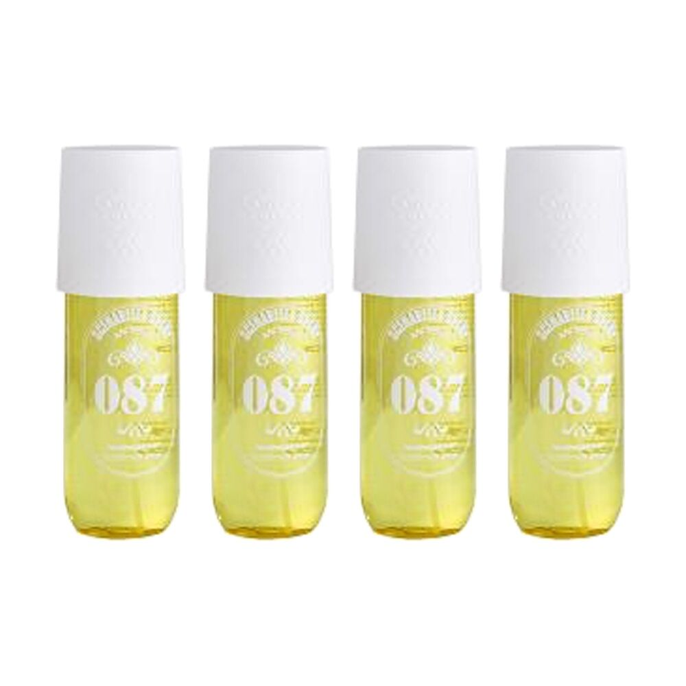 4PK Scenabella Body Spray 87 Fragrance Mist 250mL Vanilla Amber Coconut