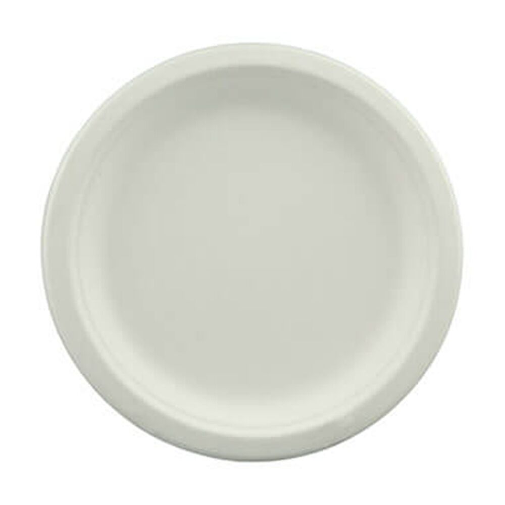 48x 10pc Partyware Earth-Friendly Durable Plate Set 180mm Sugar Cane