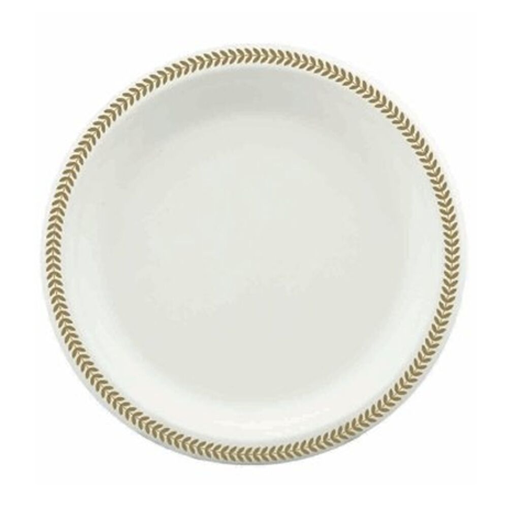 48x 10pc Partyware Earth-Friendly Durable Bowl Set Rim Gold 180mm Sugar Cane