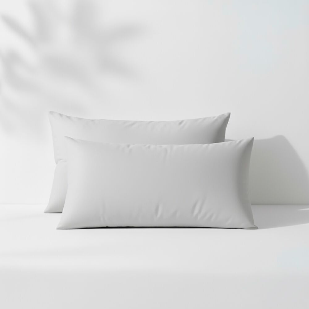 Renee Taylor 400TC Egyptian Cotton Sheet Set W/ Pillowcase Light Grey Antarctica Double