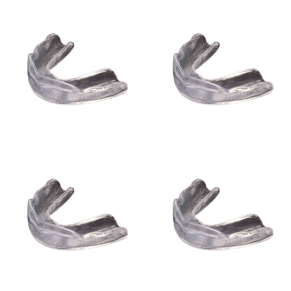 4PK Signature iPROTECT Type 1 Anaconda Mouthguard Kids Sports Gear Clear 5-10y