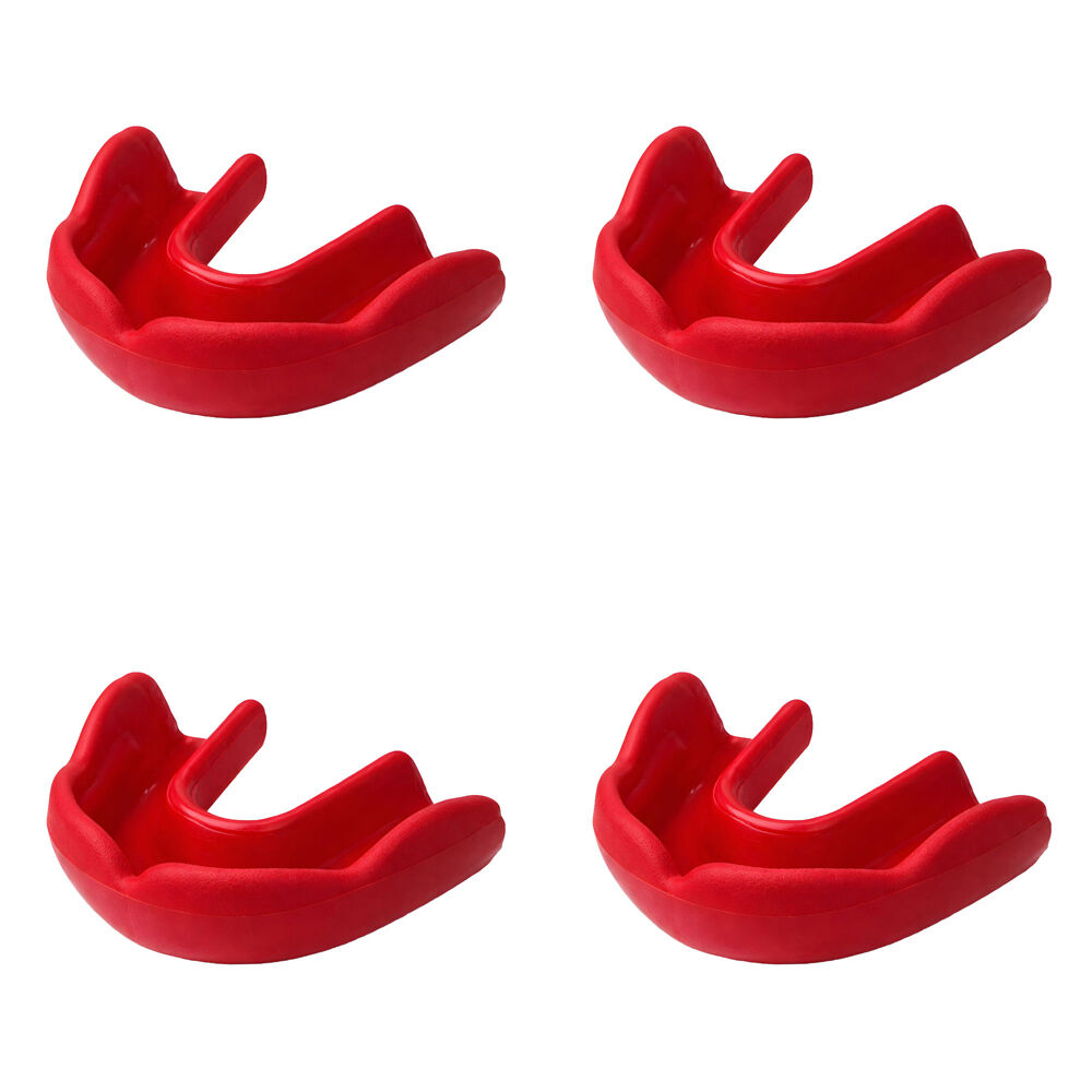 4PK Signature iPROTECT Type 2 Mamba Mouthguard Teen Sports Gear Red 13-17y