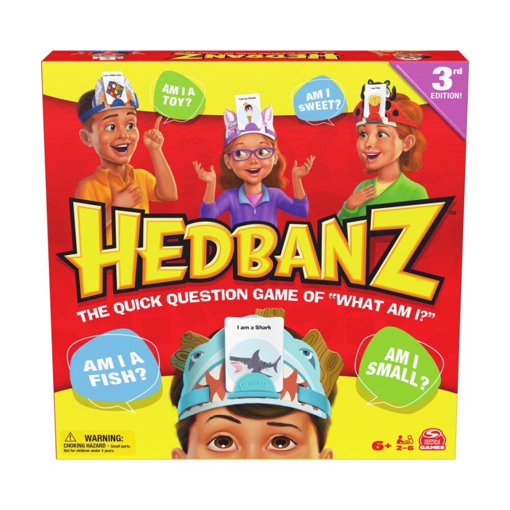 Headbandz Family/Kid Friendly Strategy Board Game 8y+ 3rd Edition