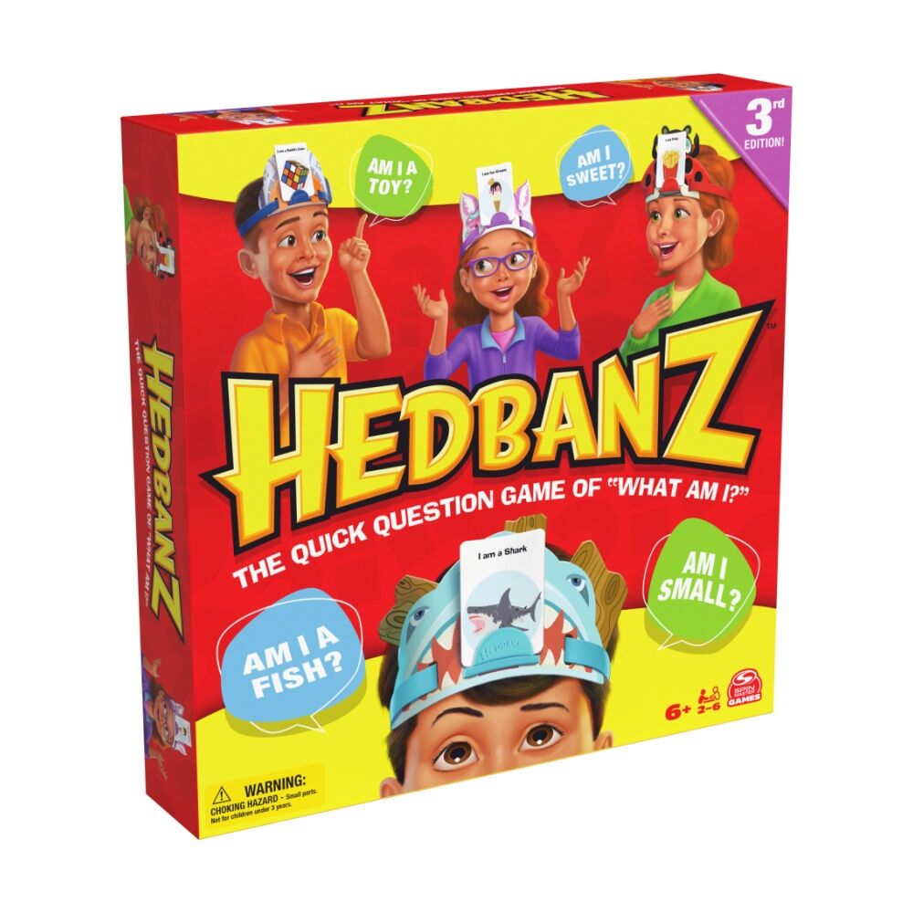 Headbandz Family/Kid Friendly Strategy Board Game 8y+ 3rd Edition