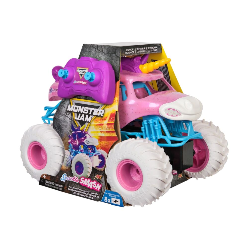 Monster Jam Ratio Control Kids Play Toy 4y+ 1:15 Sparkle Smash