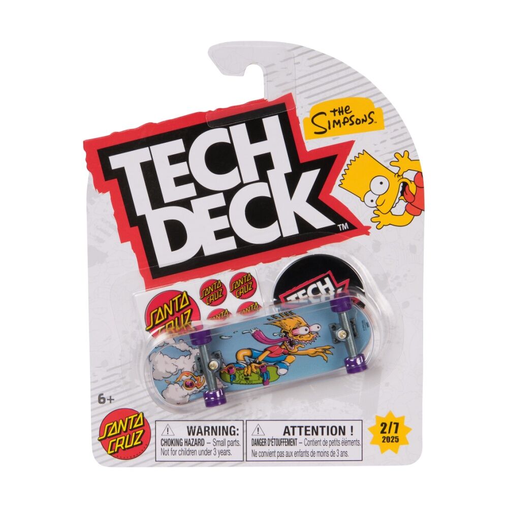 8PK Tech Deck Finger Skateboards Kids Toy Entertainment Series 6y+ 96mm Assorted