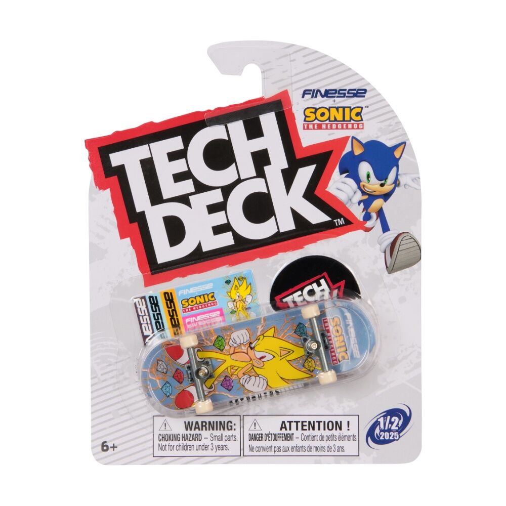 8PK Tech Deck Finger Skateboards Kids Toy Entertainment Series 6y+ 96mm Assorted