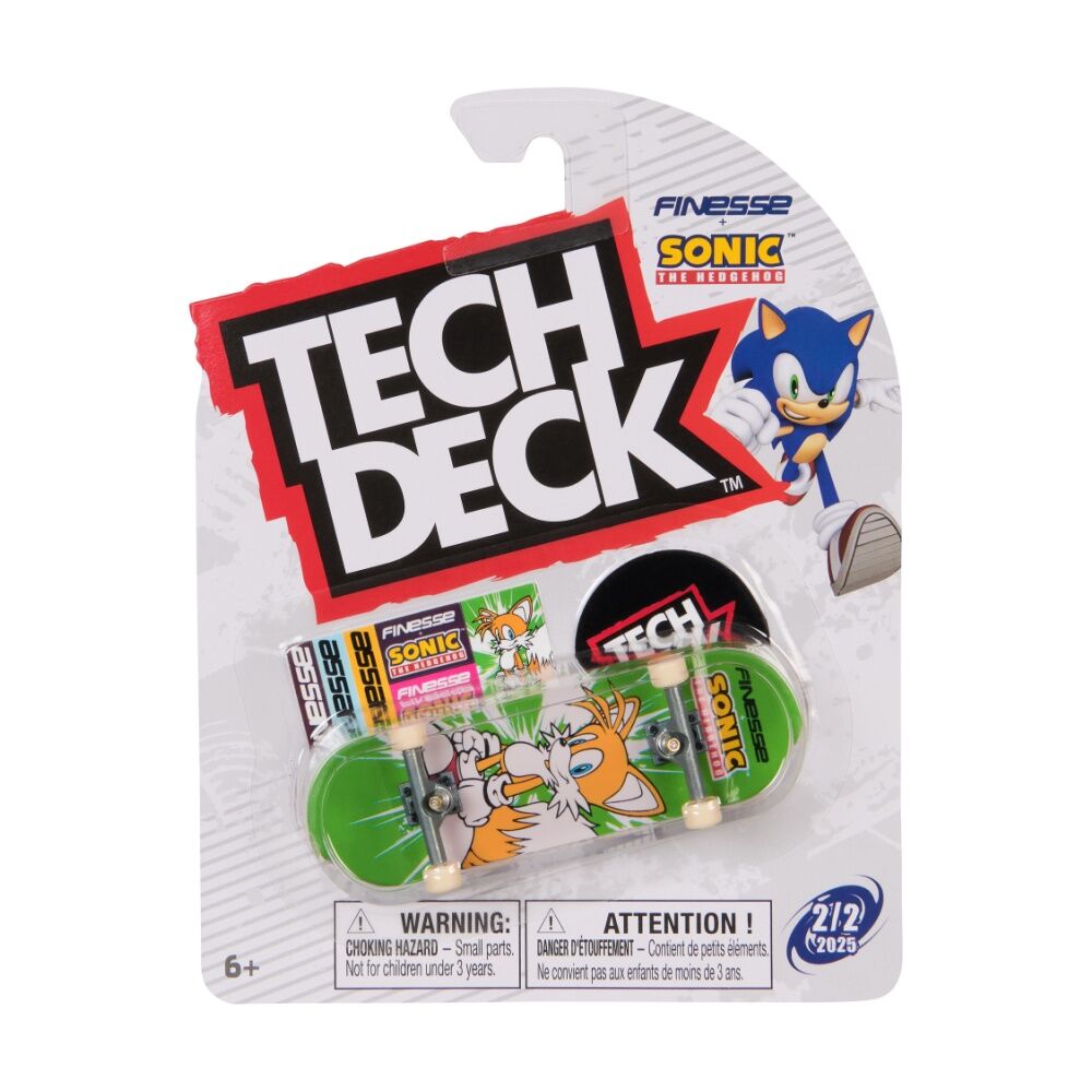 8PK Tech Deck Finger Skateboards Kids Toy Entertainment Series 6y+ 96mm Assorted