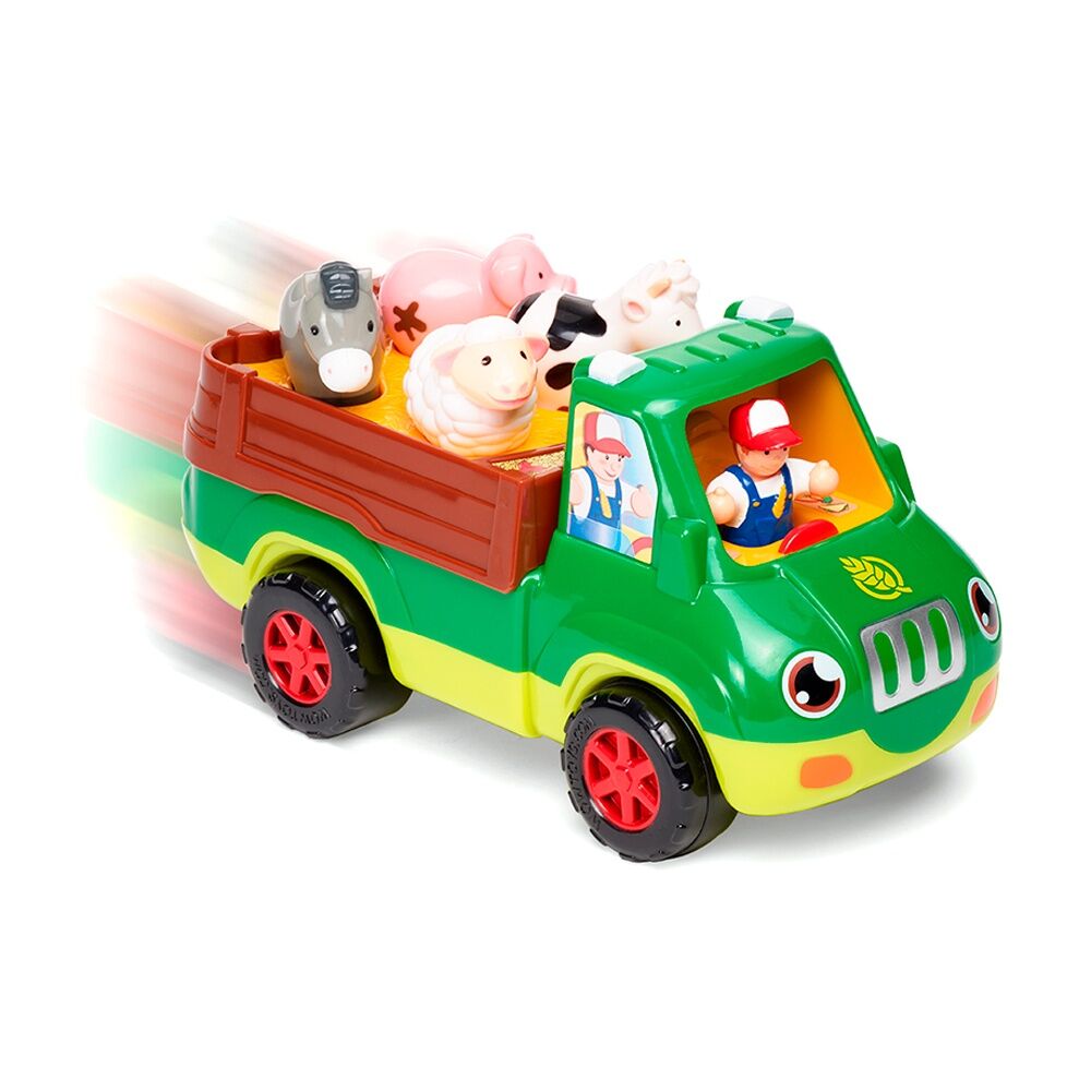 Wow Toys Freddie Farm Truck Push-Go Toy With Removable Animals 1-5y