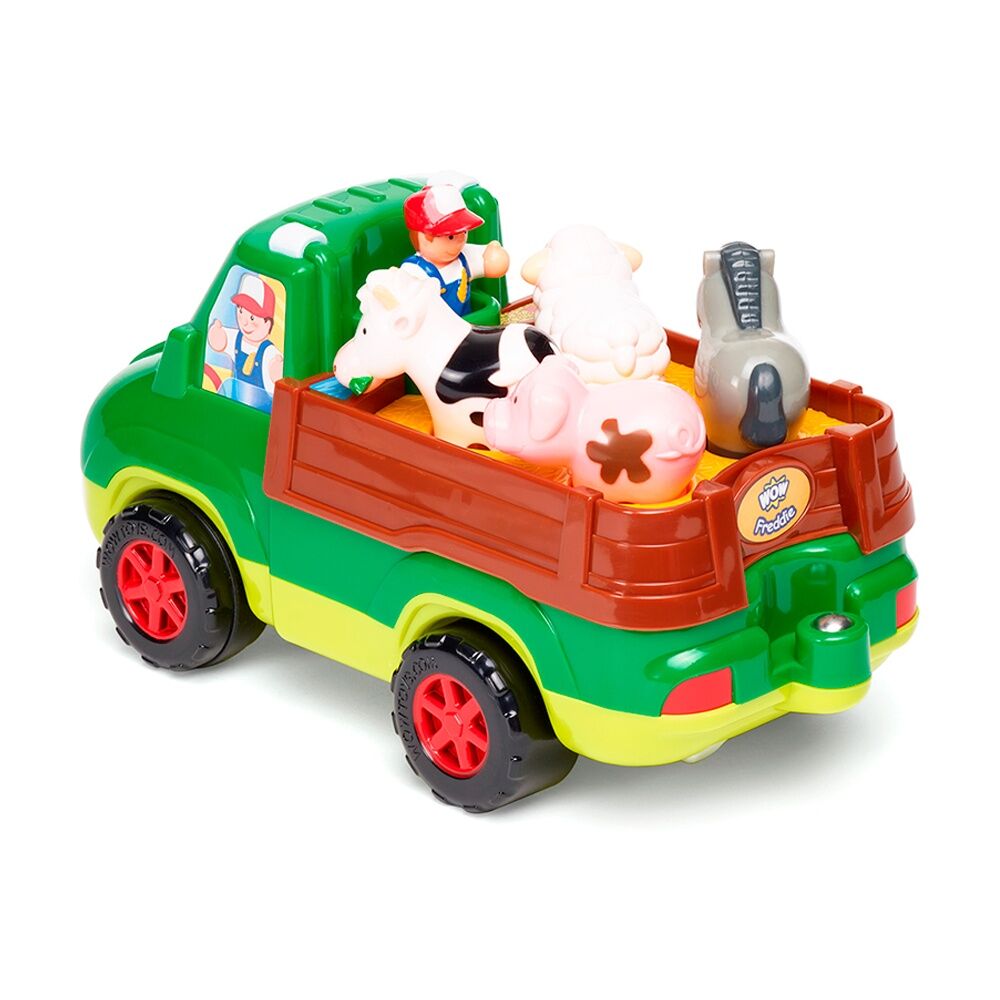 Wow Toys Freddie Farm Truck Push-Go Toy With Removable Animals 1-5y