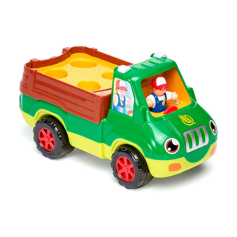 Wow Toys Freddie Farm Truck Push-Go Toy With Removable Animals 1-5y