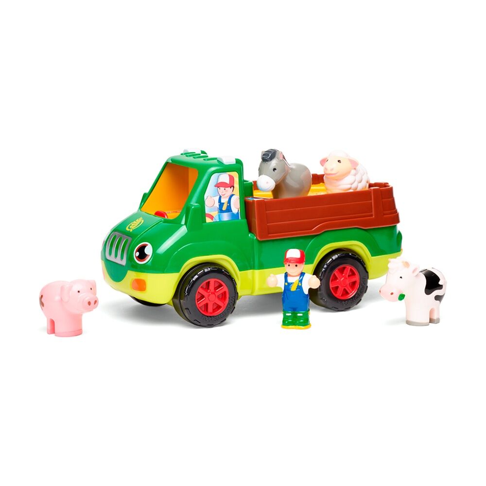 Wow Toys Freddie Farm Truck Push-Go Toy With Removable Animals 1-5y