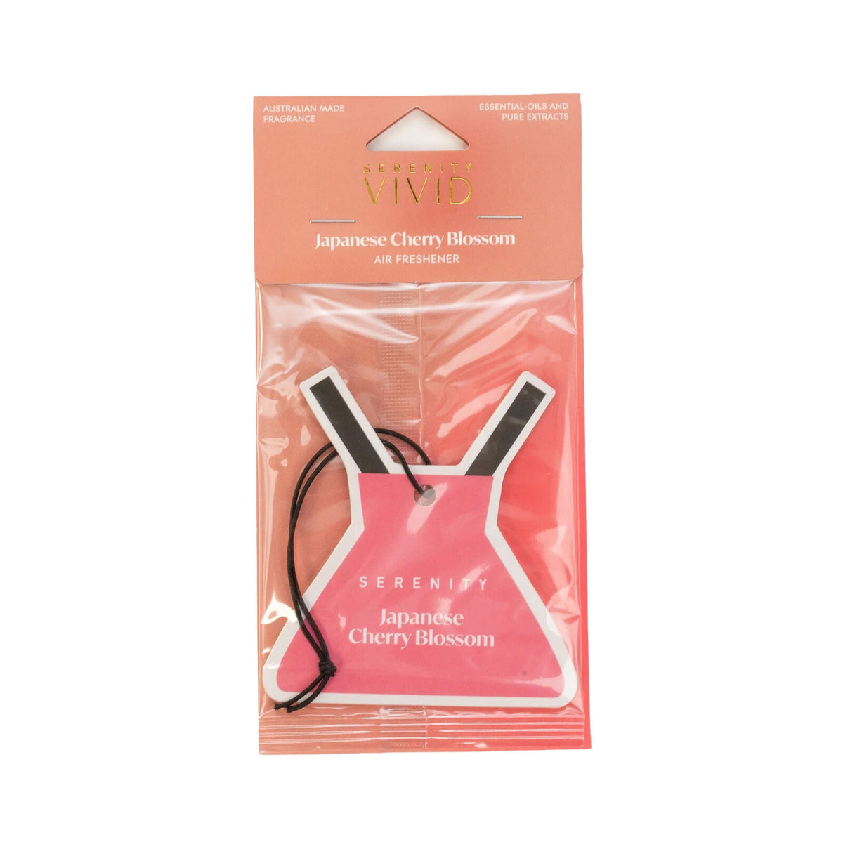 4PK Serenity Japanese Cherry Blossom Scented Air Freshener Floral Aroma