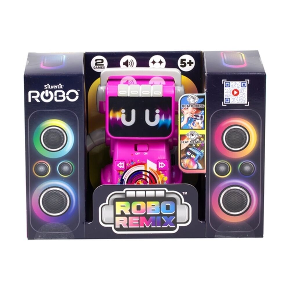 Silverlit Robo Remix Dancing Robot Toy With Beatboxing Sounds Assorted
