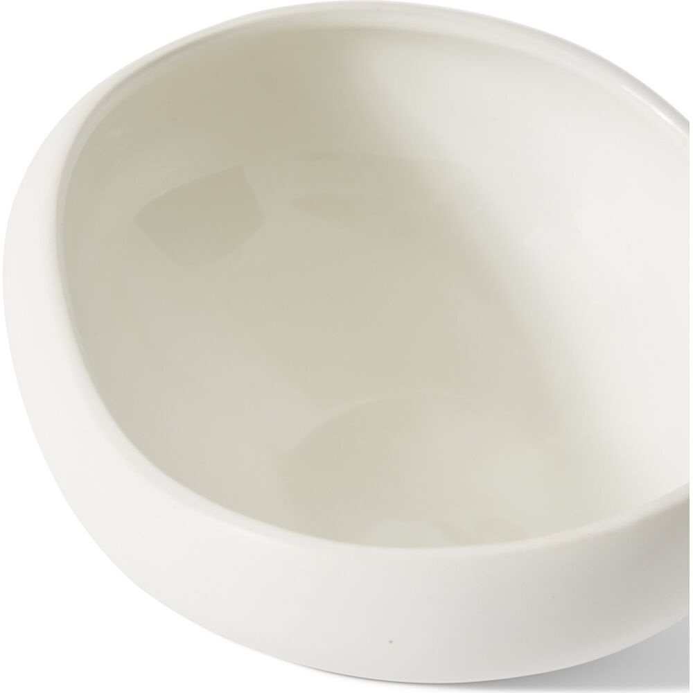 2PK E Style Ceramic Nakano Bowl White 15x14x7cm Contemporary Serveware Tableware