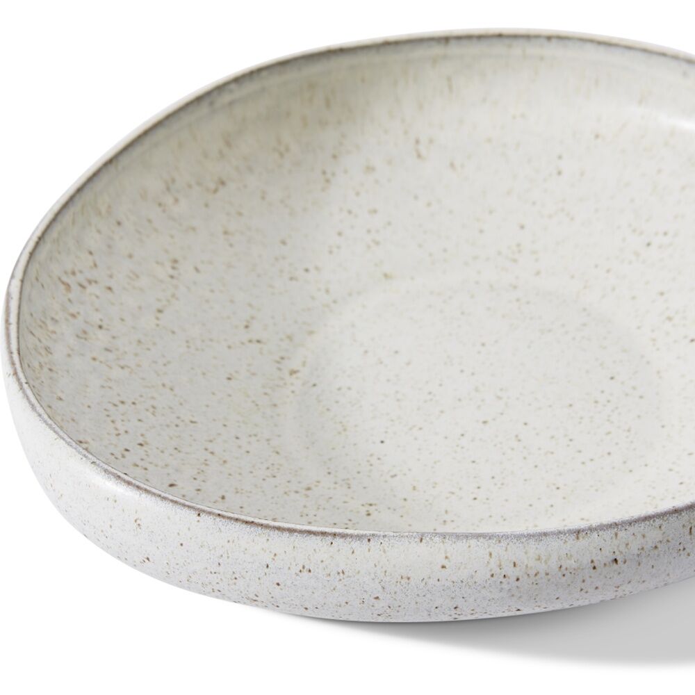 2PK E Style Ceramic Talula Bowl Serveware Tableware Beige 28x27x7cm