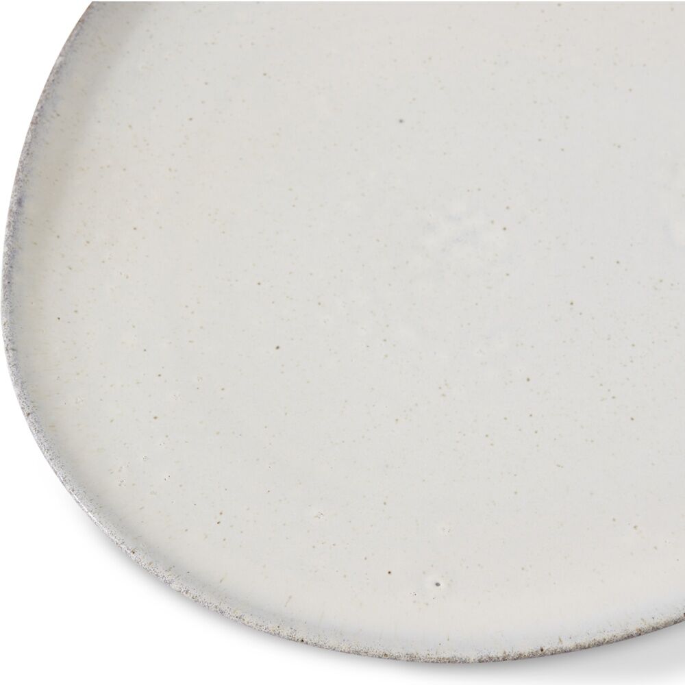 E Style Talula Plate Ceramic Serveware Tableware Beige 34x33x4cm