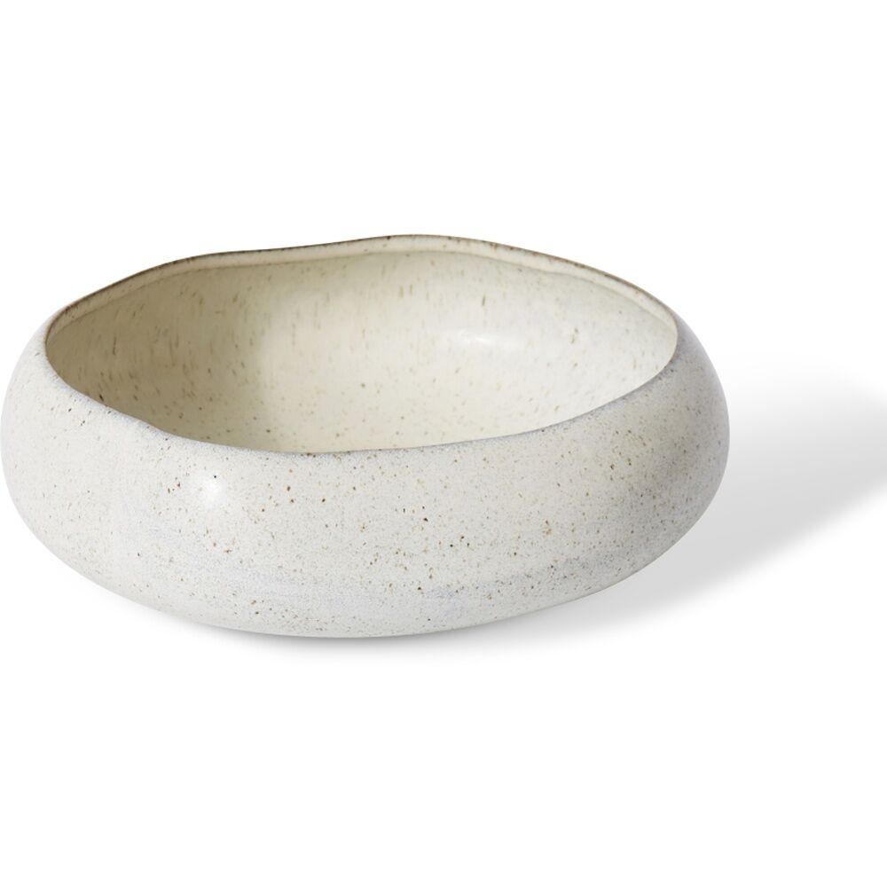 2PK E Style Talula Shoreline Bowl Ceramic Table Serveware Beige 22x21x7cm