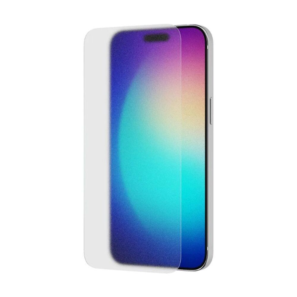Tech21 Impact Glass for iPhone 15 Pro Max Antimicrobial Protection - Clear