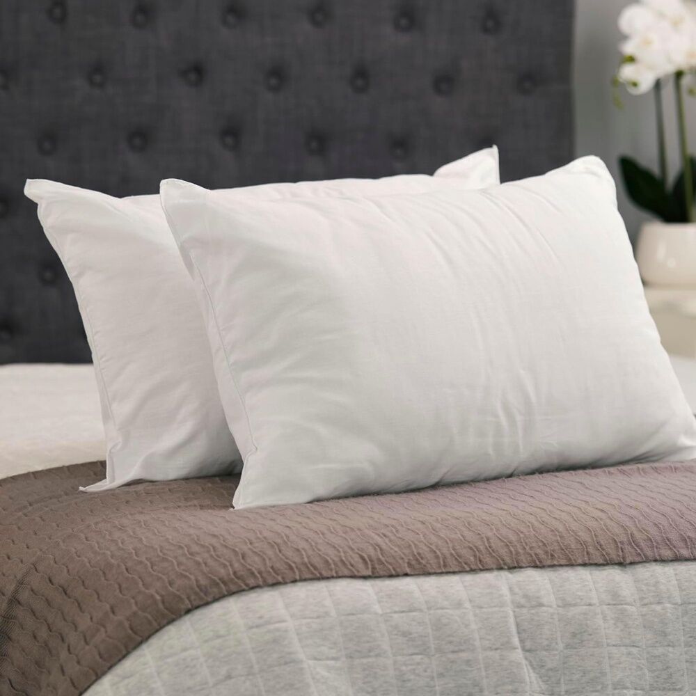 2pc Tontine Good Night Anti Allergy & Easy Wash Pillows Medium Profile