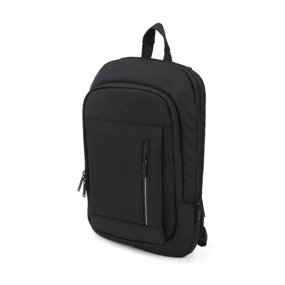 Tesla Lyra Backpack W/ Padded Back Panel & Laptop Compartment Black 44x30x10cm