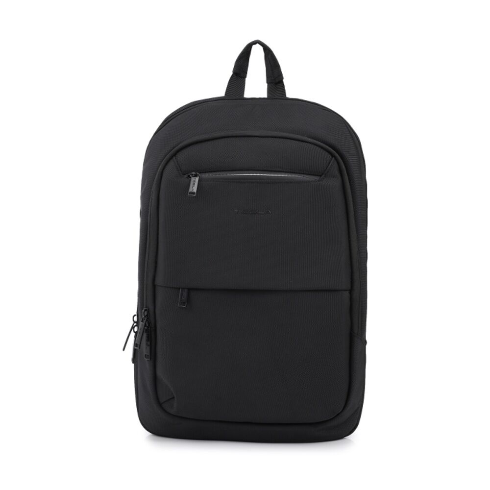 Tesla Galileo Backpack W/ Padded Back & Laptop Compartment Black 44x30x10cm