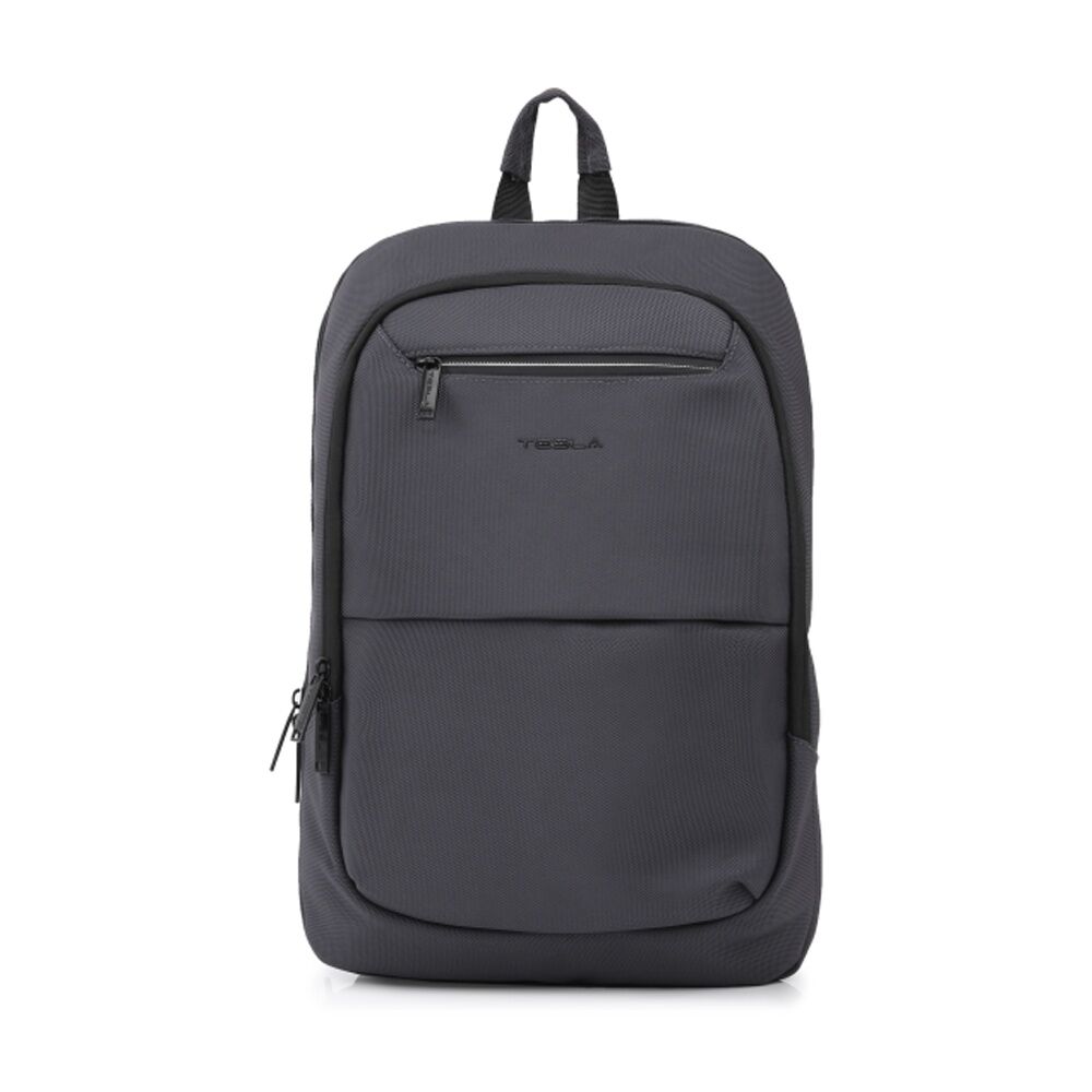 Tesla Galileo Backpack W/ Padded Back & Laptop Compartment Grey 44x30x10cm