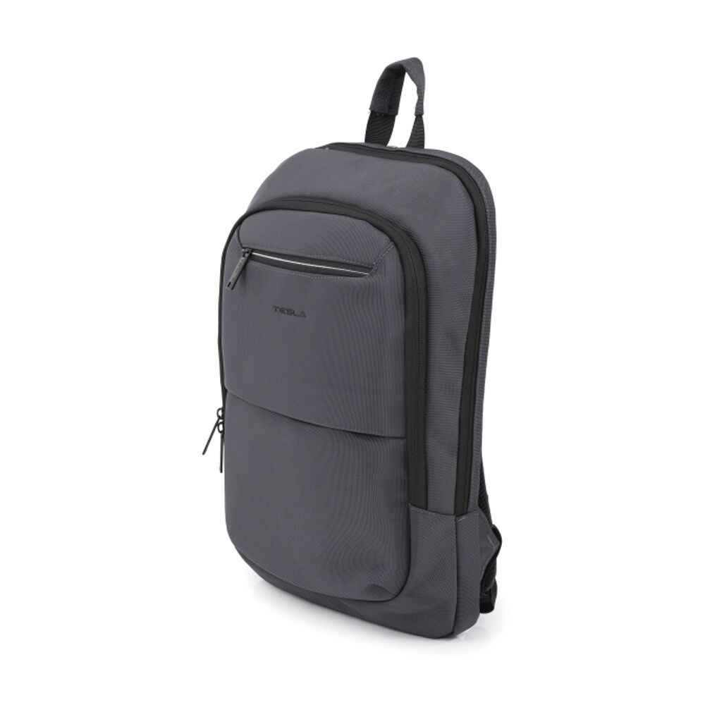 Tesla Galileo Backpack W/ Padded Back & Laptop Compartment Grey 44x30x10cm