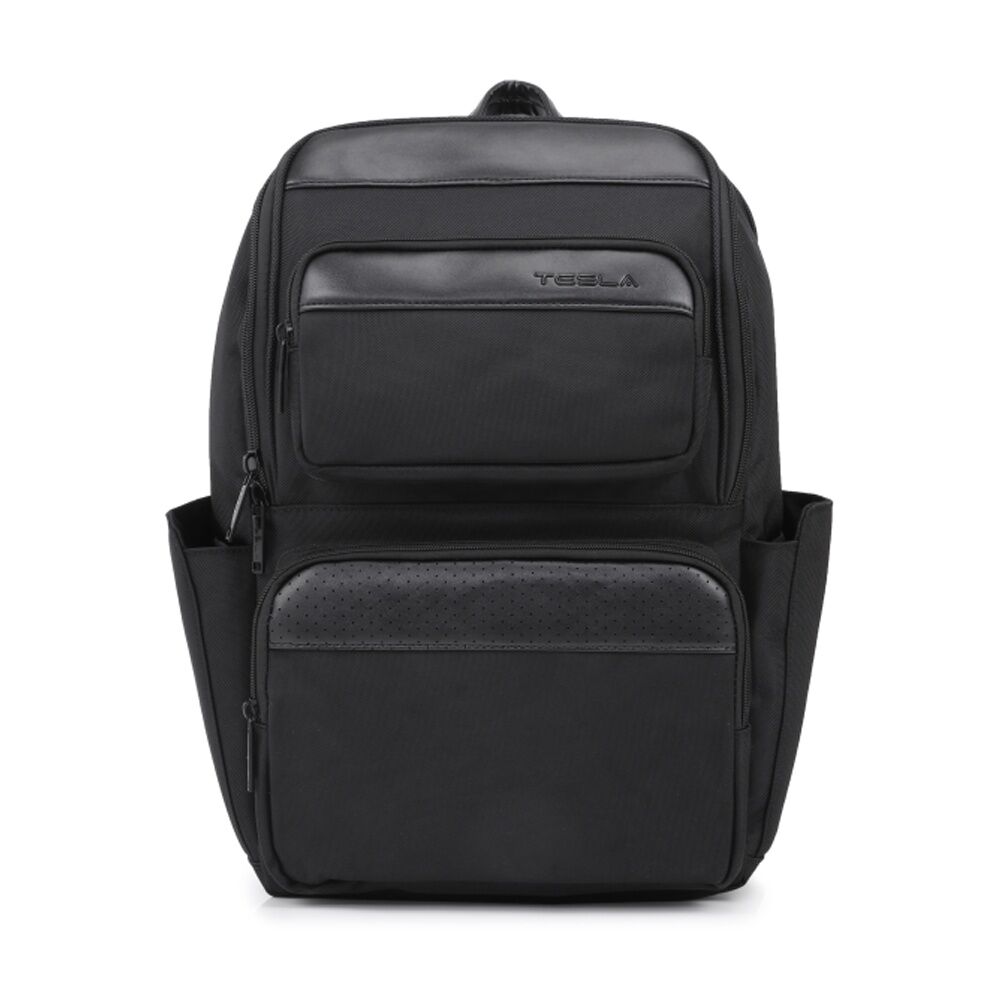Tesla Aurora Backpack W/ Tablet Pocket & Lower Back Support Black 46x32x18cm