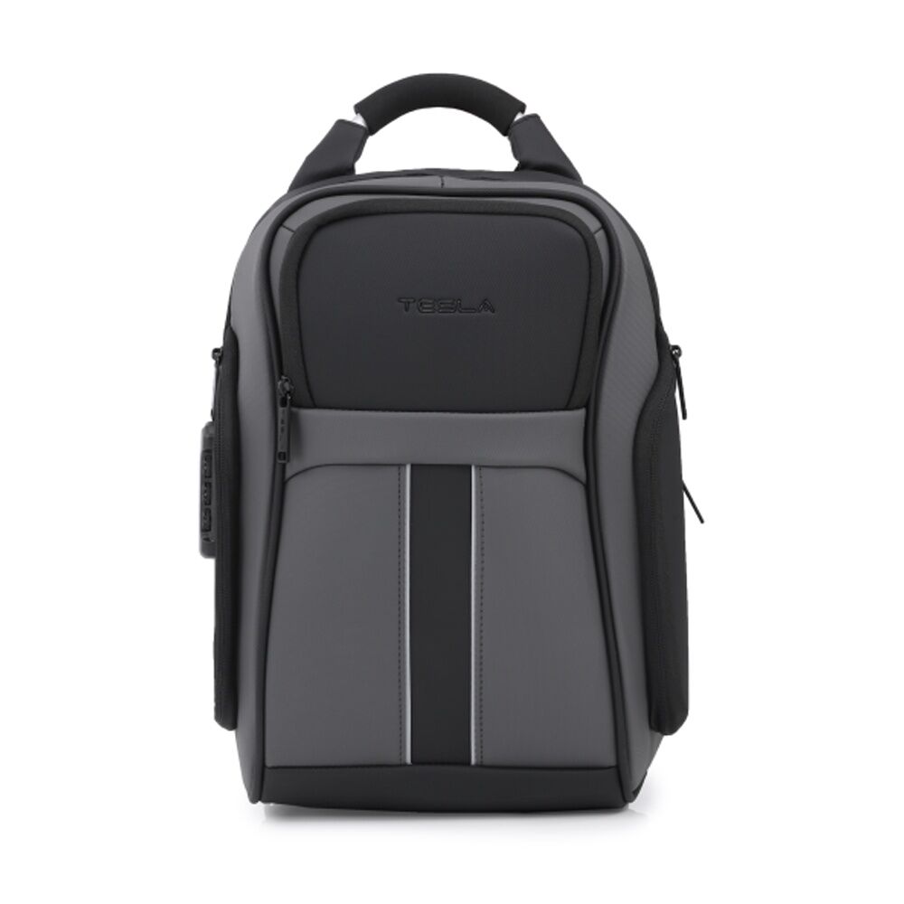Tesla Sirius Backpack Anti Theft W/ Combination Lock Grey 41x28x15cm